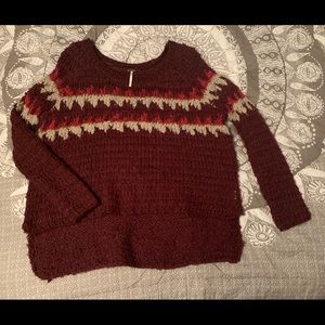Free people sweater//NWOT